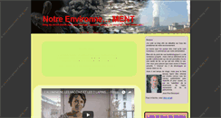Desktop Screenshot of environnement-blog.com
